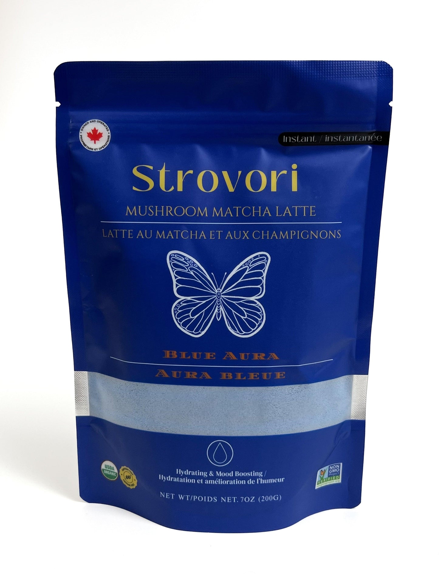 Blue Matcha Latte | Blue Aura | No-Caffeine | Instant.